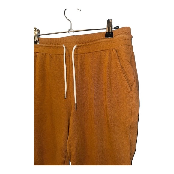 MATE the Label Rust Fleece Jogger Sweatpants, Small - Picture 2 of 8